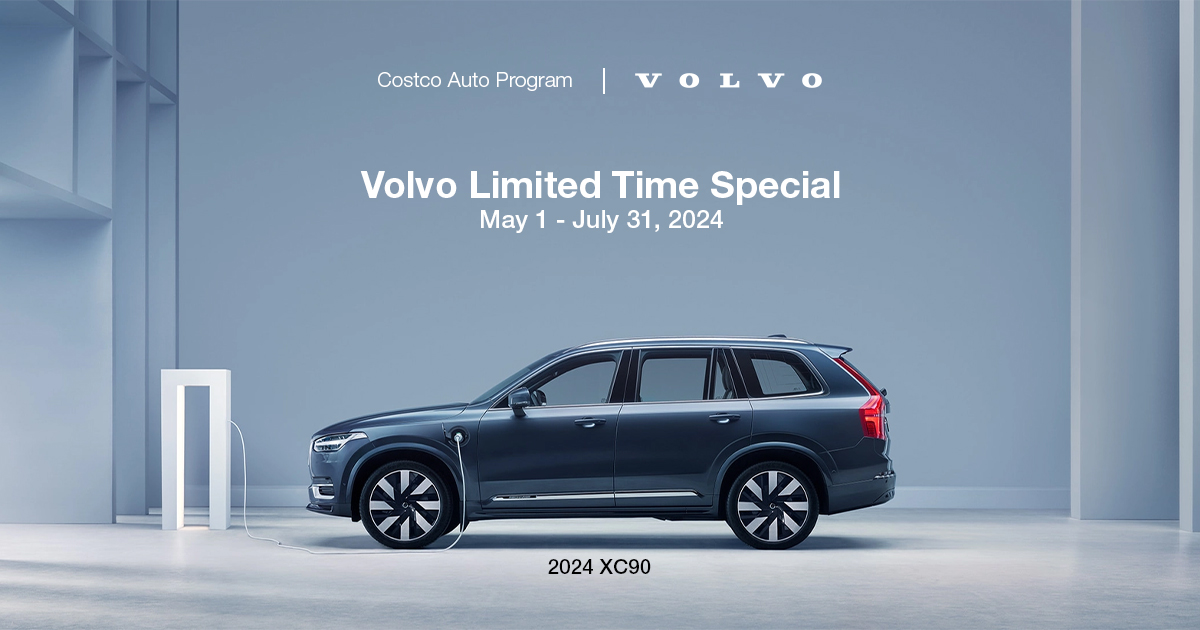 Volvo XC40 Recharge Costco MemberOnly Incentive Costco Auto Program